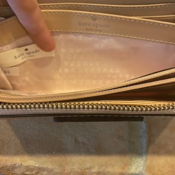 Kate Spade Metallic Zippy Wallet - Picture 11 of 13